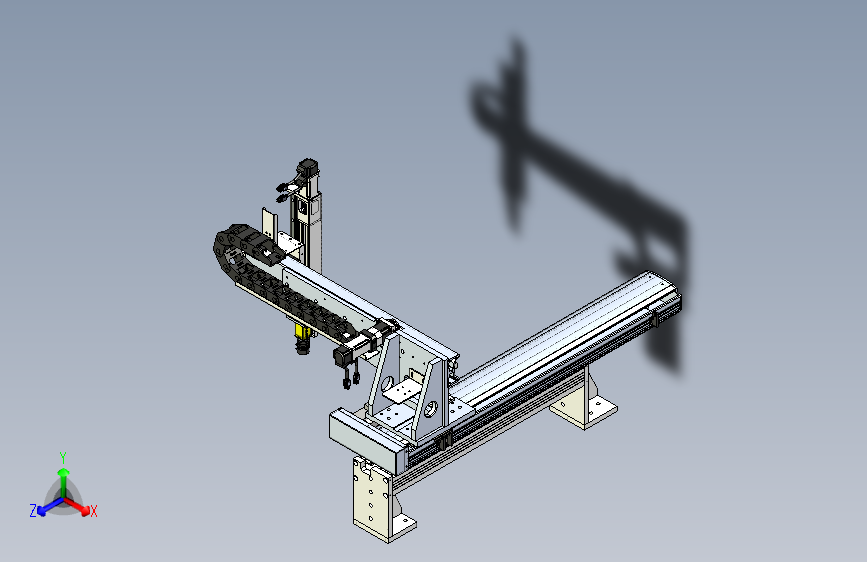 带有视觉相机的三轴移动模组1278113