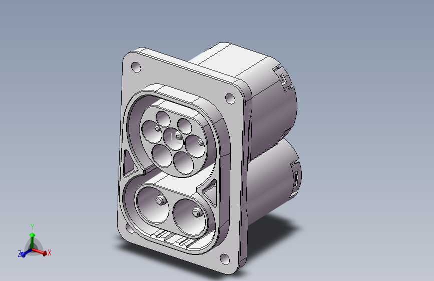 电动汽车欧标充电座CCS2879224