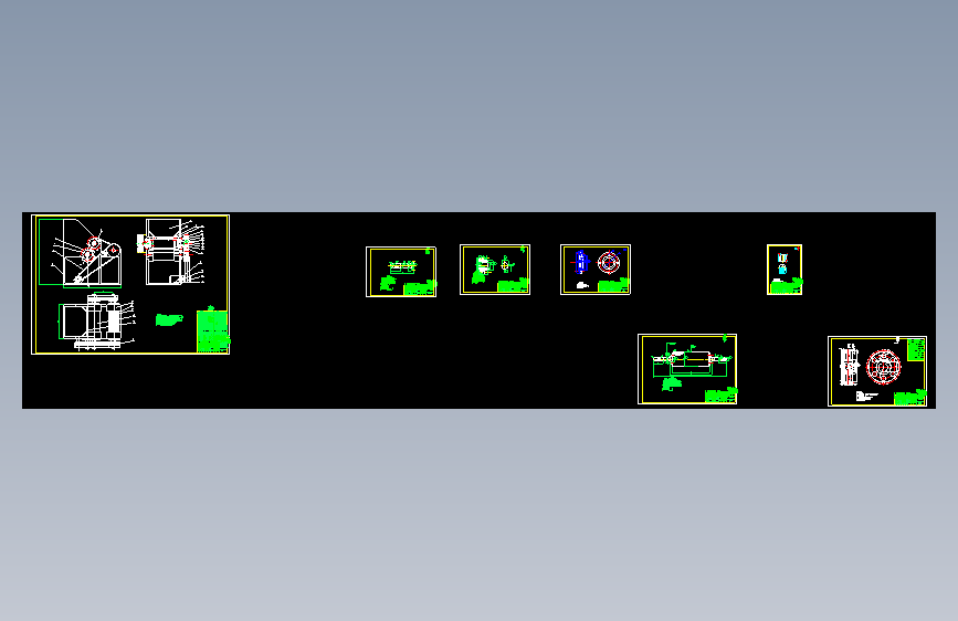 面条压延机设计图纸1534789