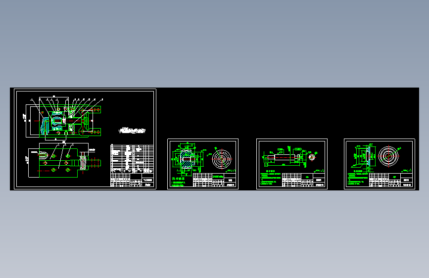 气动夹抓部装图1491192