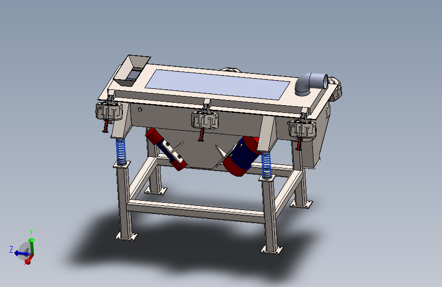 双电机型往复运动筛