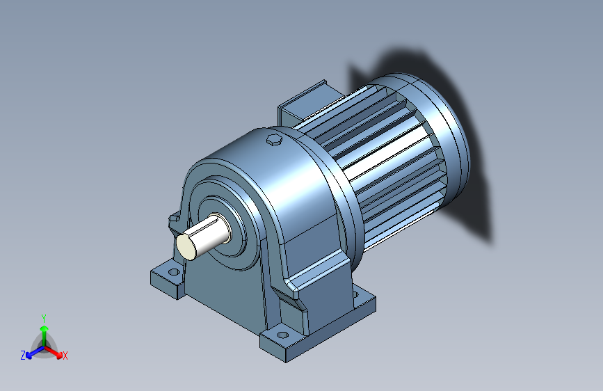 GH50-5500W卧式齿轮减速