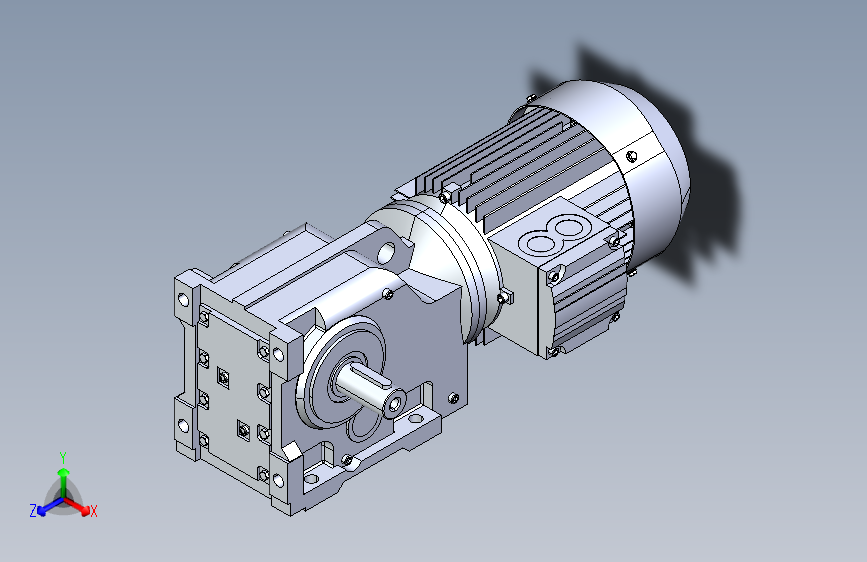 K37螺旋锥伞齿轮减速机
