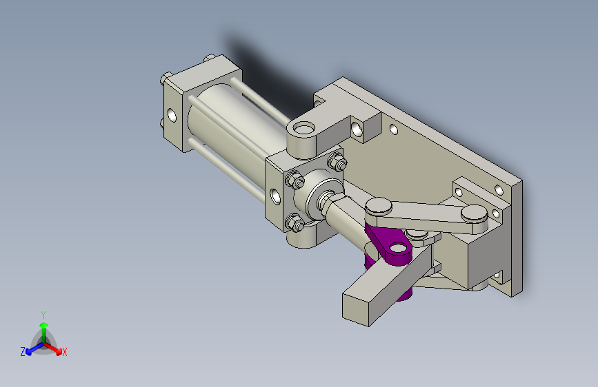 液压连杆夹紧机构1415157