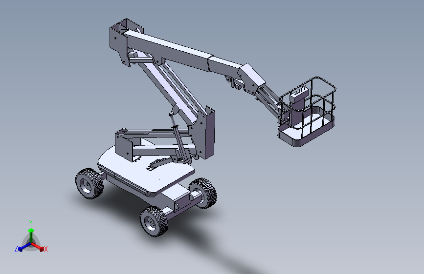 移动式曲臂式升降机1713176