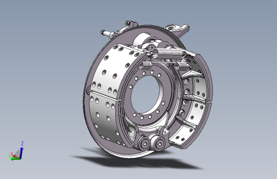 制动鼓模型sw三维 115983