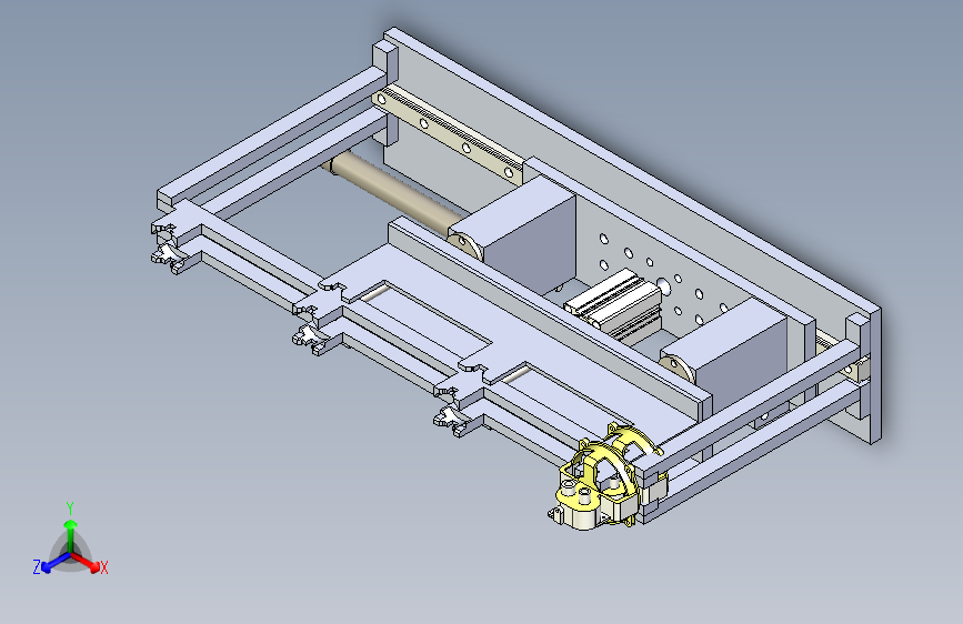 气缸分料结构图