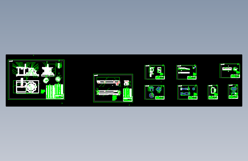 轴套自动检测分选机总装配图1566019