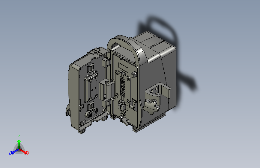 医用输液泵全套设计3D图498674