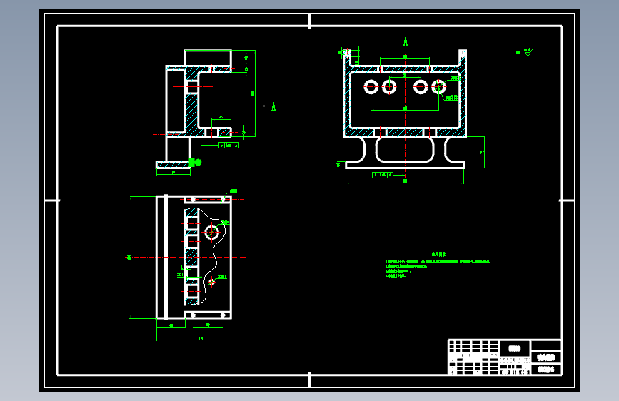 新型SLA激光固化快速成型机cad图纸955909