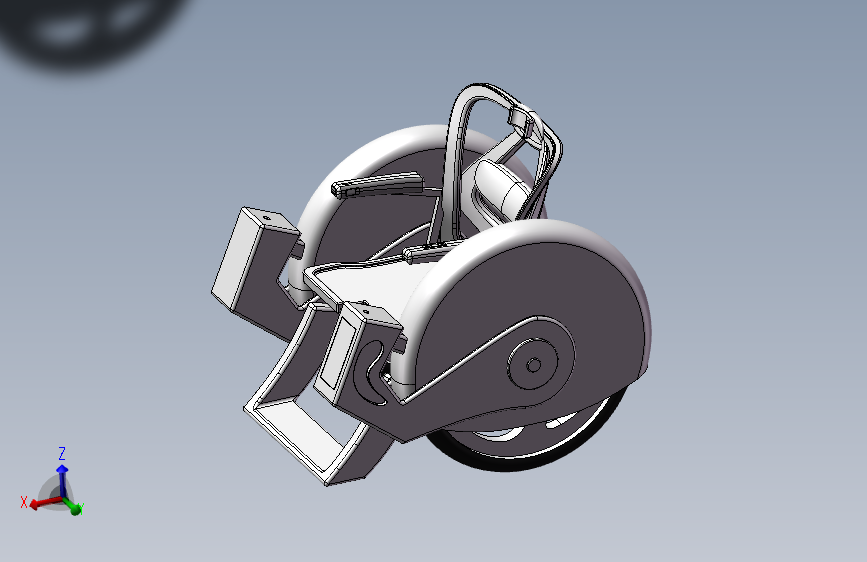 电动轮椅模型sw三维 1175871