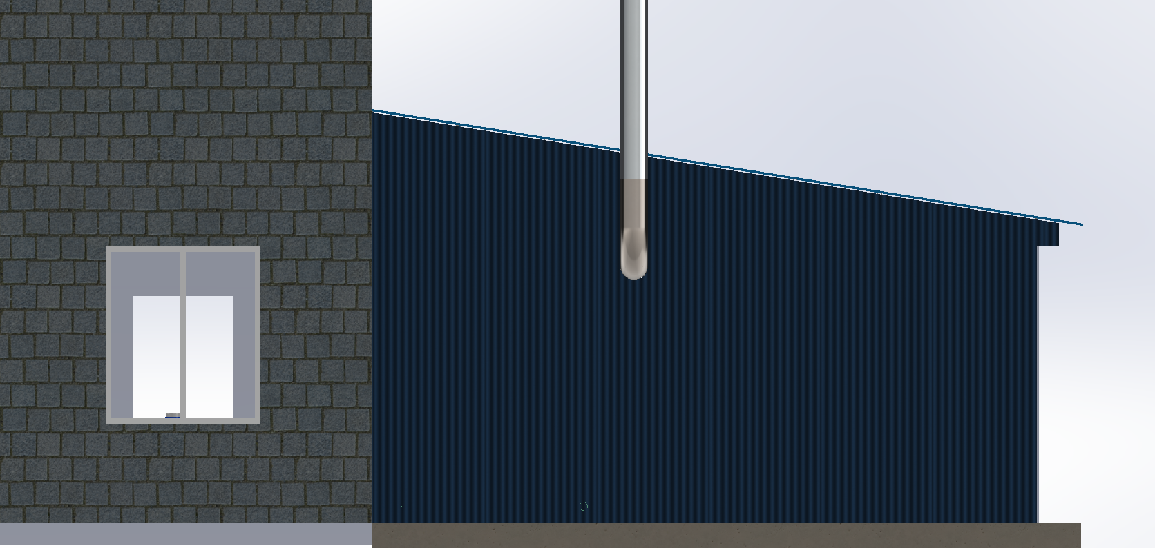 200kWt 固体燃料锅炉房 (1)