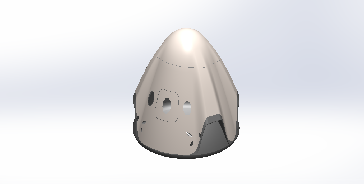 SpaceX 龙飞船胶囊