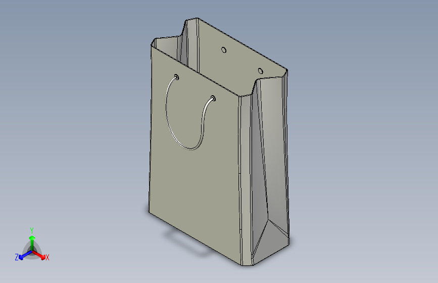 ZL099675手提袋（图案带山水）