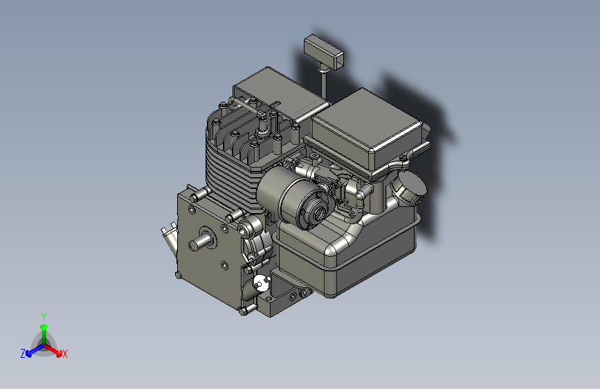 布里格斯和斯特拉顿3.5HP引擎