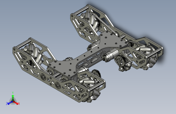 四轮驱动玩具车模型