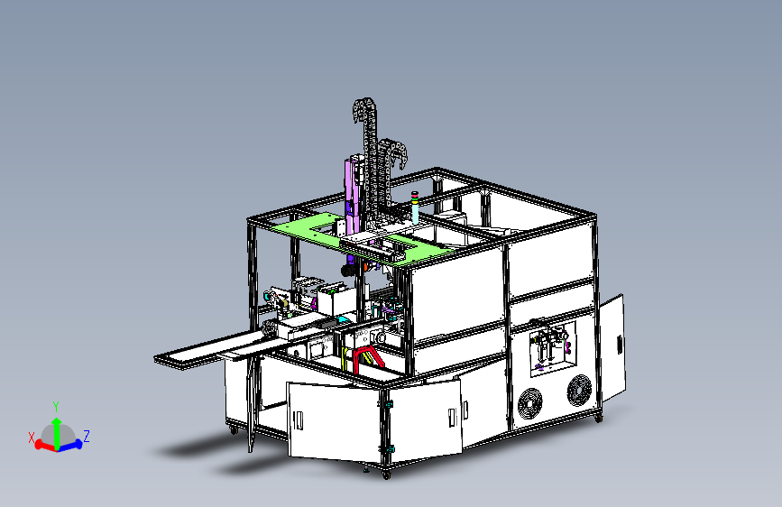 自动化纸盒折弯装箱机