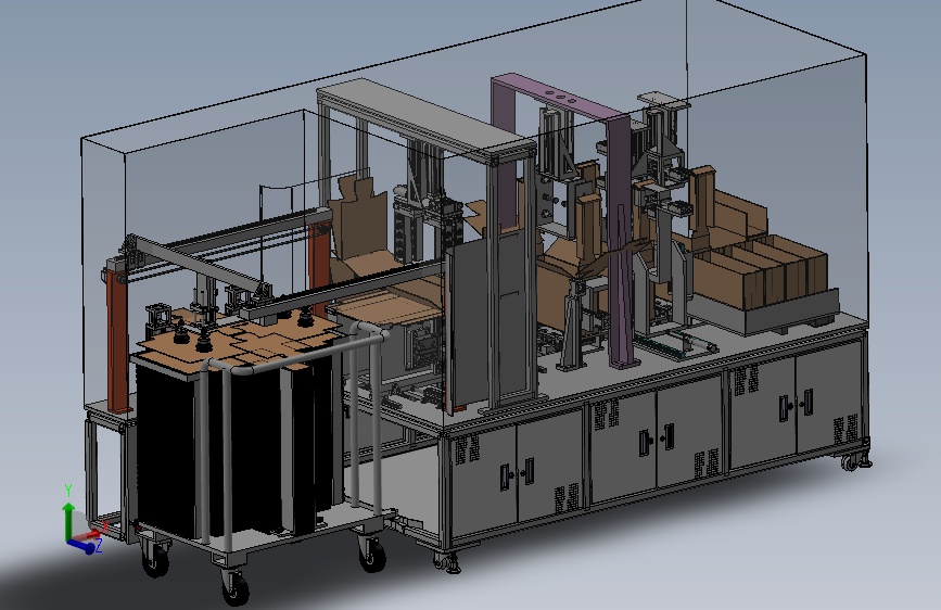 自动折纸箱设备、折纸盒机