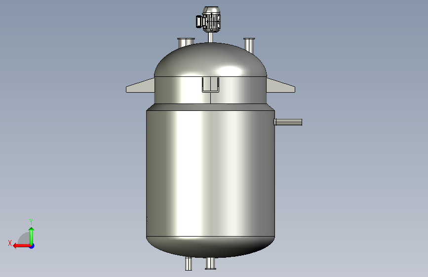 带内盘管搅拌反应器