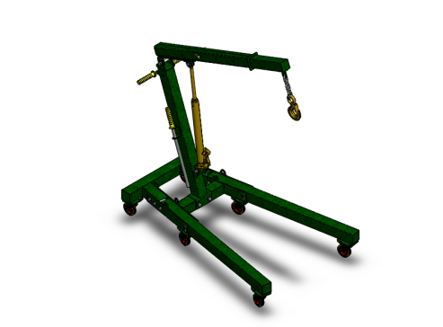 小型液压移动式吊机