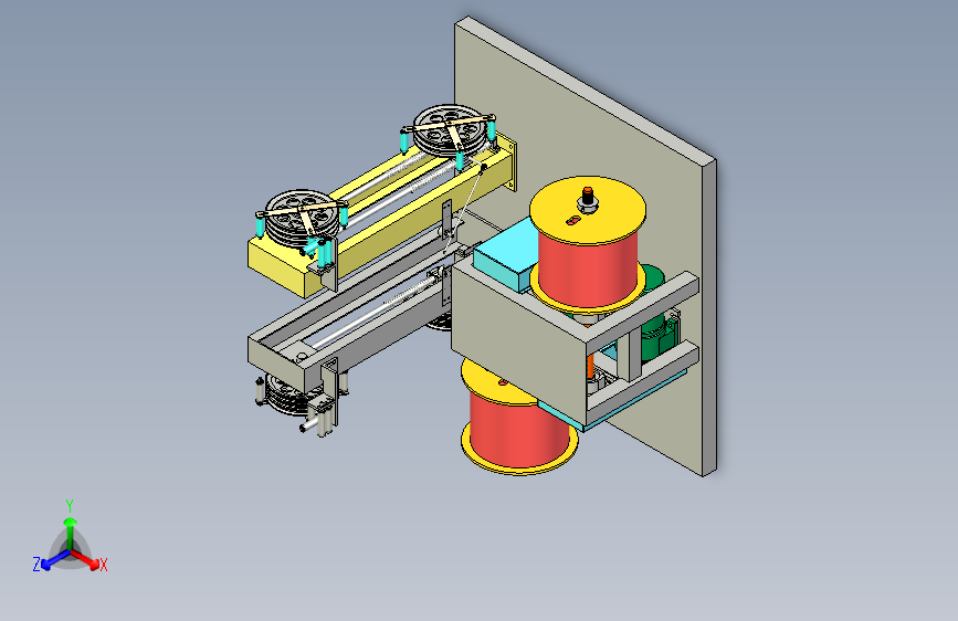 A3 放线机构自动调节松紧机构.stp