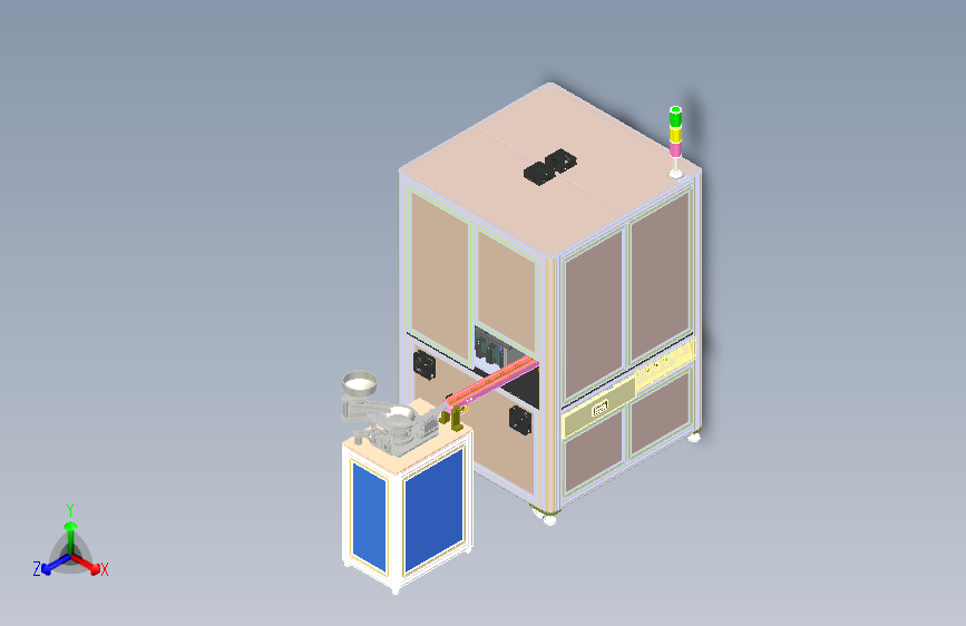 CR01-总装000D-机械装配CCD外观检测机