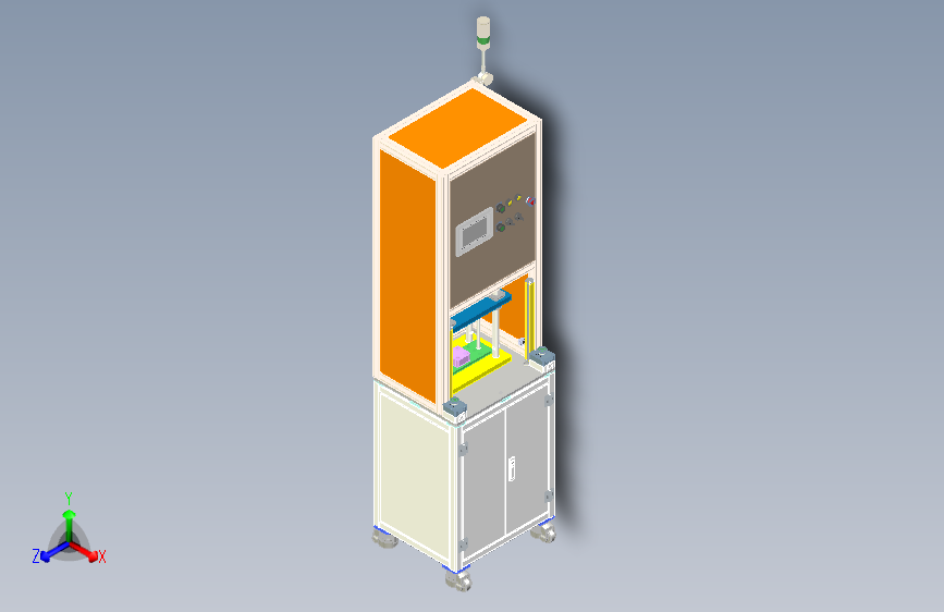 A13 立式增压缸压合机.x_t