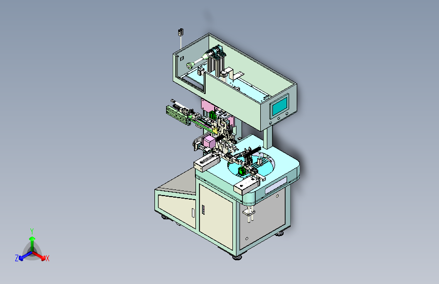 电源线的绕线扎线机.stp