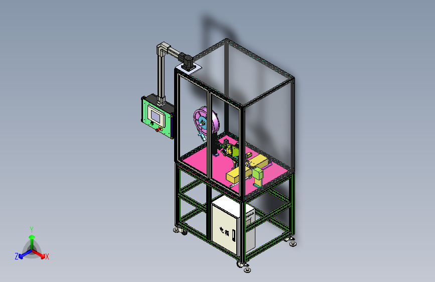 自动捆带设备.stp