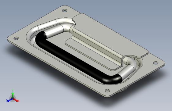 SK4-024-2隐藏式门拉手