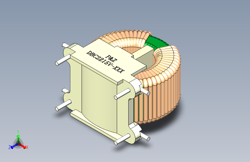PZ-DBC2215V 系列环形线圈