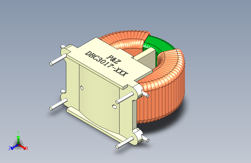 PZ-DBC3017V 系列环形线圈
