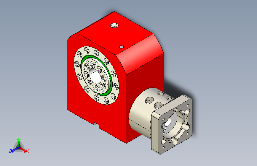 PT48侧装中空旋转平台