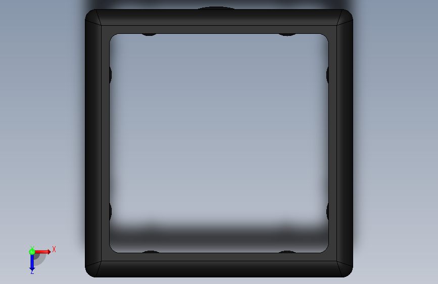 直径50X40mm的管道减压器 俯视图