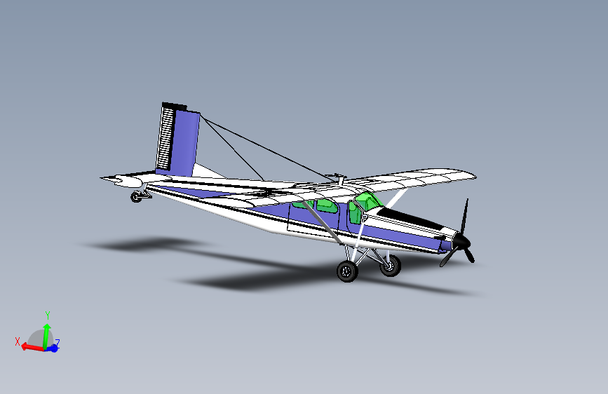 一款著名的单发短距起降多用途通用飞机