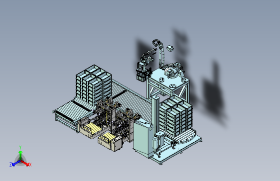 自动化装箱与码垛生产线