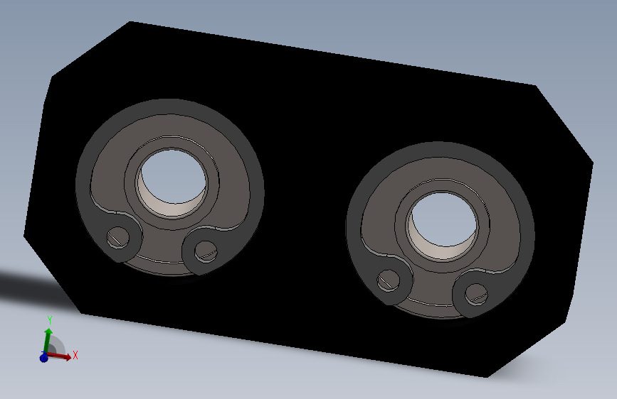 美斯米链接 - 嵌入式轴承可调式
