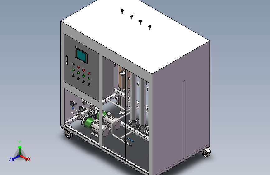 2540-5实验设备（钣金外壳）