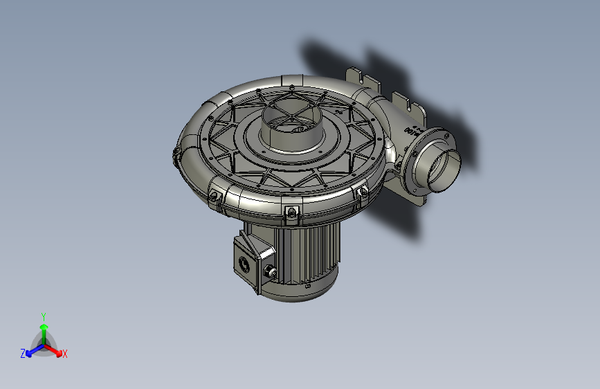 CX-100A-CX系列1500W中压风机