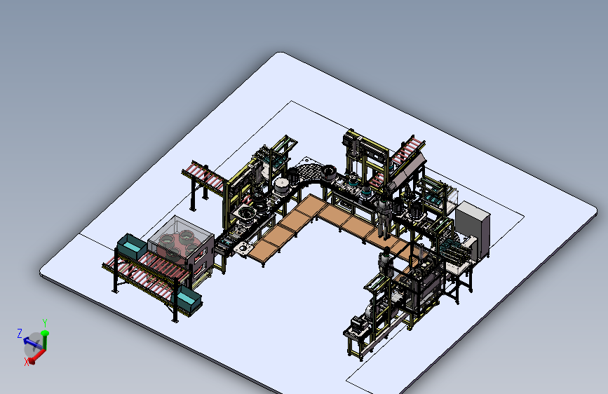 生产线托盘输送滚道