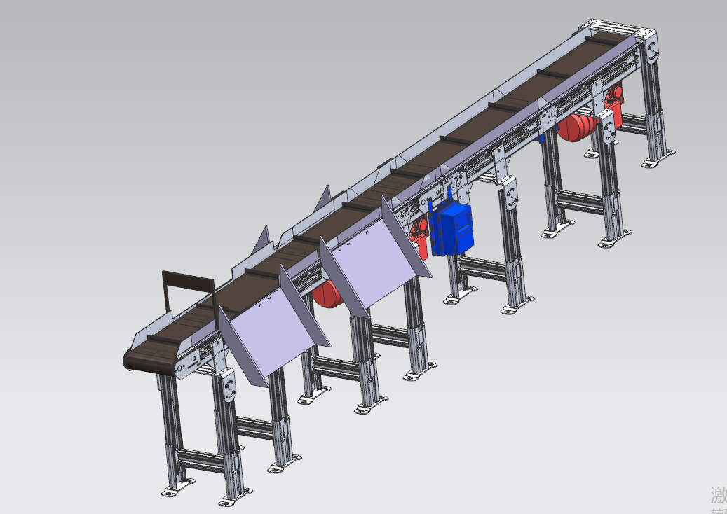 快递分拣传送带--1317507--50