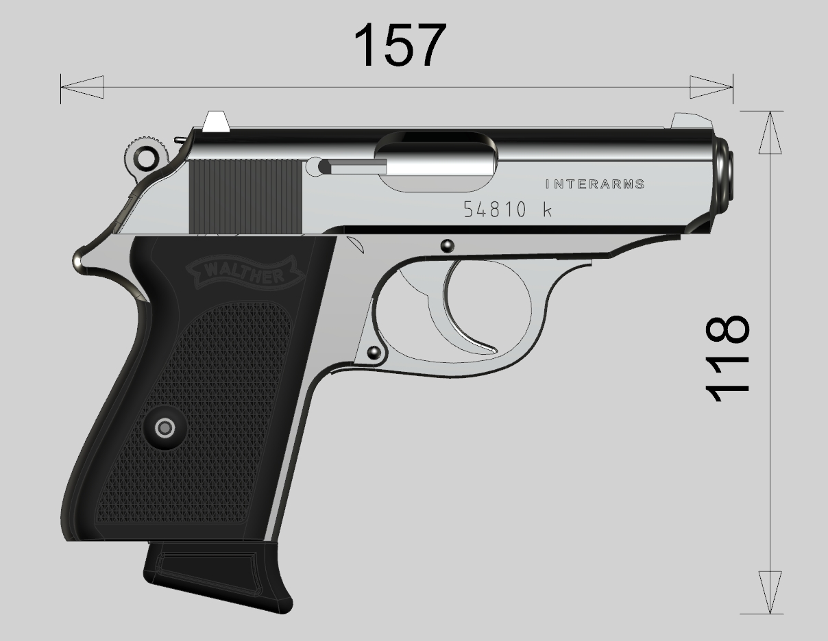 Walther PPK德国瓦尔特自动手枪