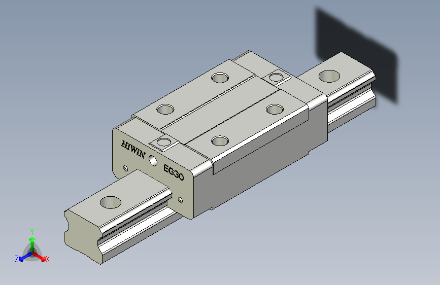 上银直线轴承导轨 EGH30CA