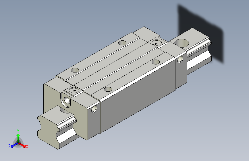 上银直线轴承导轨 HGL25HA