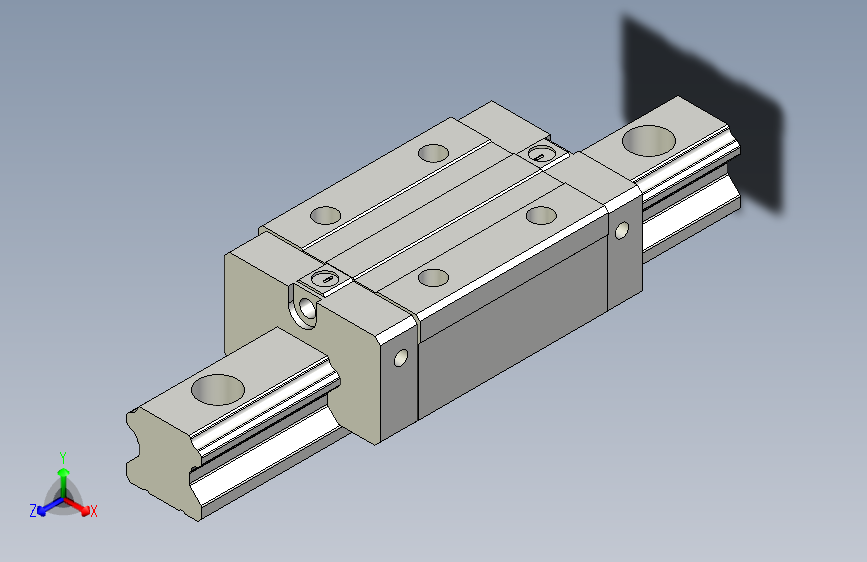 上银直线轴承导轨 HGL30CA