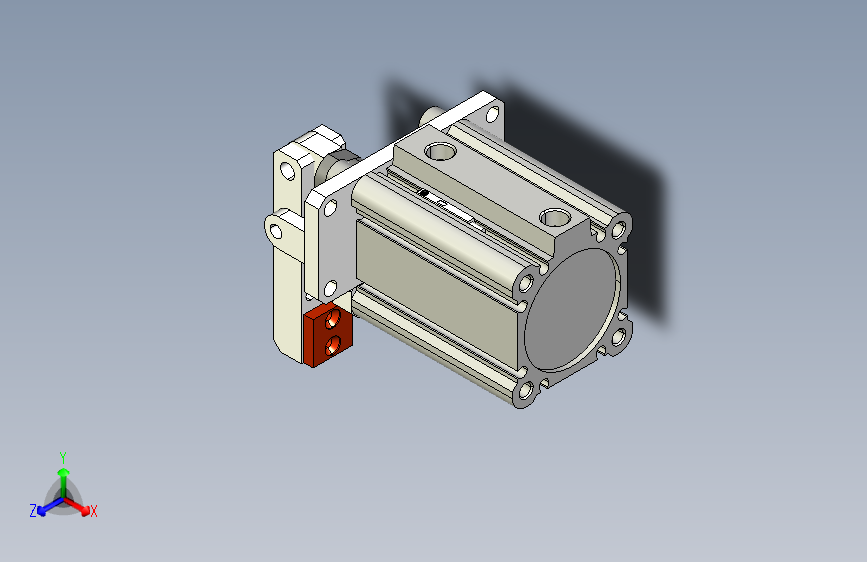 蛇形气缸KGLC-40-D（含磁）(SMC气缸)