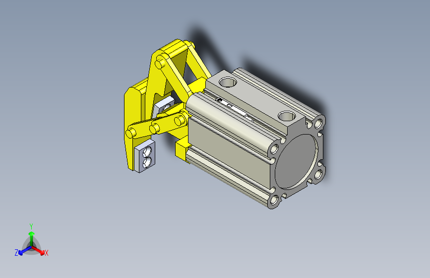 蛇形气缸LGP-32-D(有磁）（SMC气缸）