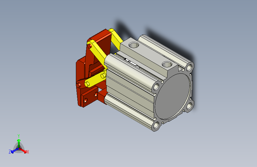 蛇形气缸LGP-63-D(有磁）（SMC气缸）