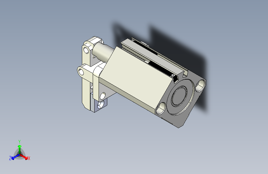 蛇形气缸GLC-25-D（含磁）(亚德客气缸)