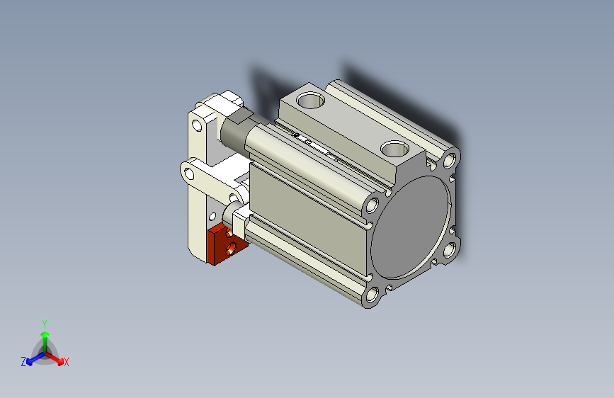 蛇形气缸GLC-50-D（含磁）(SMC气缸)